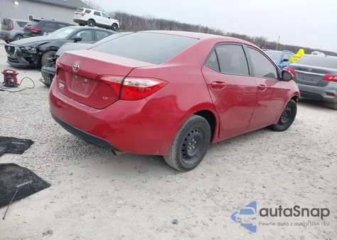 2018 Toyota Corolla Le из США, поврежденный, VIN 5YFBURHE0JP773060